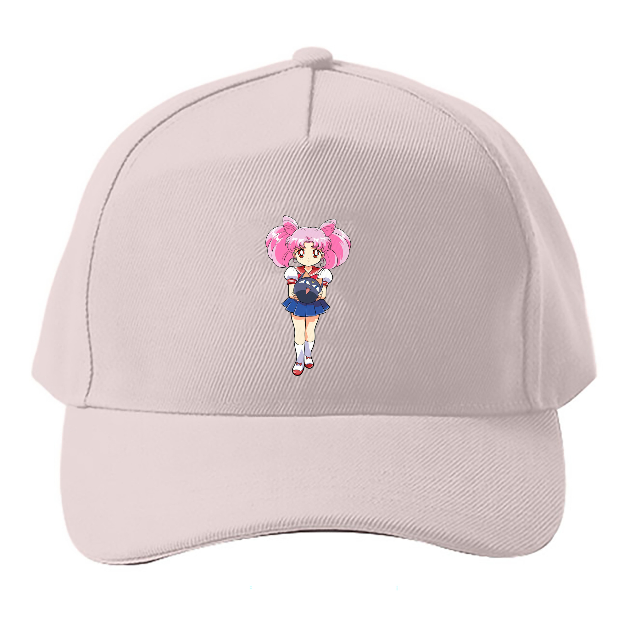 （画像用） 美少女戦士セーラームーン ちびうさ Sailor Moon Chibiusa Tsukino Usagi Small Lady Serenity ベースボールキャップ 綿100％ 男女兼用 帽子 スポーツ